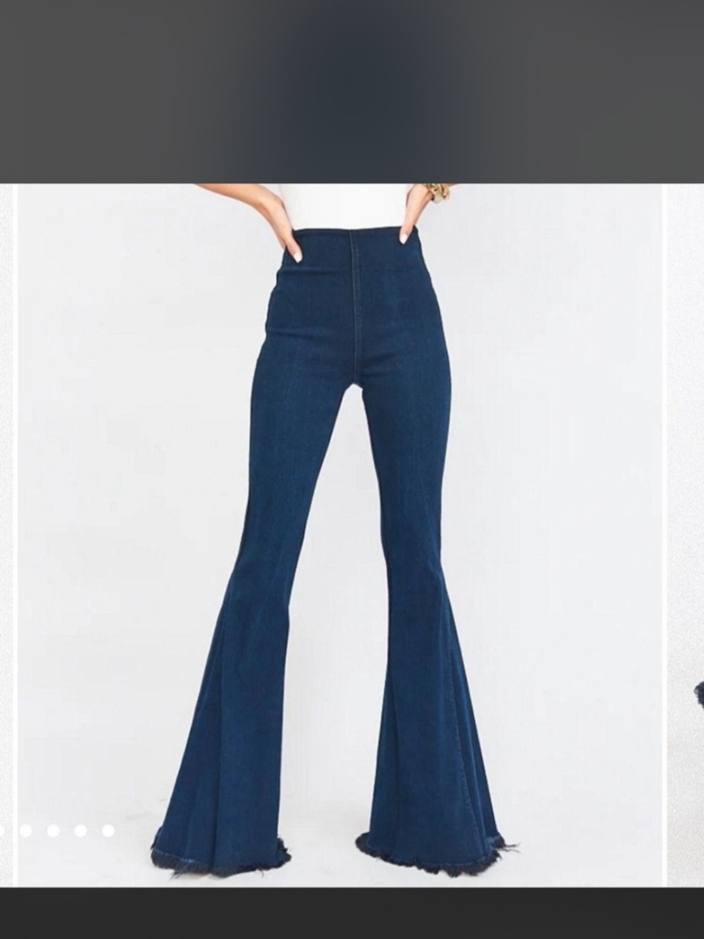 Show Me Your Mumu Berkeley Bells Dark Blue